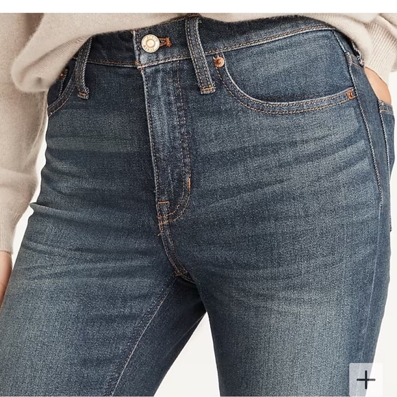 ✅✅J.CrewTall 9" mid-rise demi-boot crop jean in Lantern wash 32 Tall - Picture 3 of 11